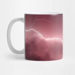 lightning in the clouds Mug